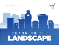 Changing the Landscape Section 1 1 Changing the Landscape | Annual Report 2015