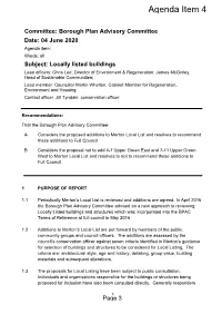 Locally Listed Buildings and Structures PDF 14 MB