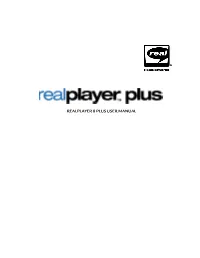 Realplayer 8 Plususer Manual