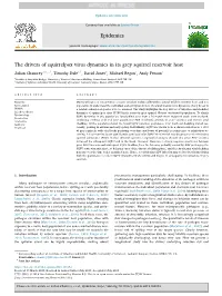 The Drivers of Squirrelpox Virus Dynamics in Its Grey Squirrel