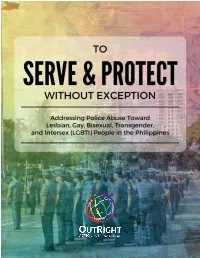 To Serve and Protect Without Exception: Addressing Police