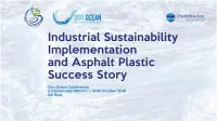 Development of Plastic-Based Asphalt Solution 3 Company Profile