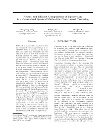 Robust and Efficient Computation of Eigenvectors in a Generalized
