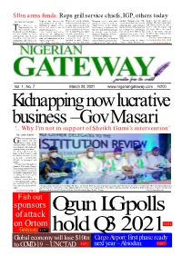Nigerian Gateway Exclusively Electing Leaders at That Level