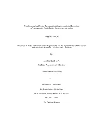 1 a Multicultural and Social Reconstructionist Approach to Art