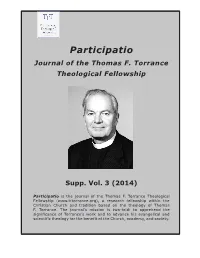 Participatio Journal of the Thomas F