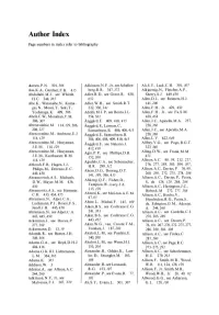 Author Index