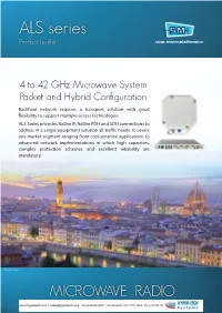ALS Series Product Leaflet
