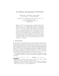 An Abstract Interpretation of DPLL(T)⋆