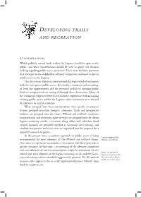 Chapter 10: Developing Trails and Recreation