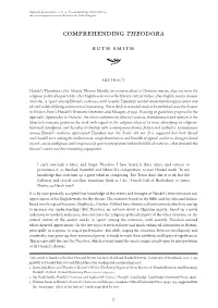 Comprehending Theodora
