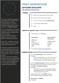 Software Developer