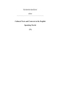 Teodor Mateoc Editor