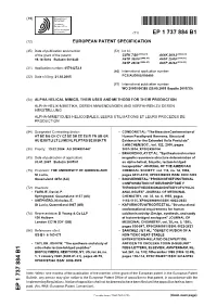 Alpha Helical Mimics, Their Uses and Methods for Their