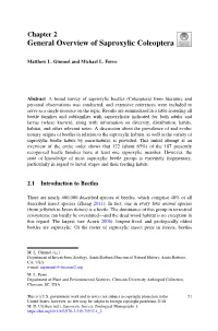 General Overview of Saproxylic Coleoptera
