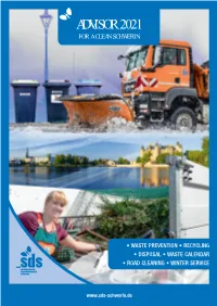 Advisor 2021 for a Clean Schwerin
