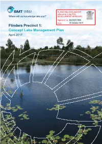 Concept Lake Management Plan
