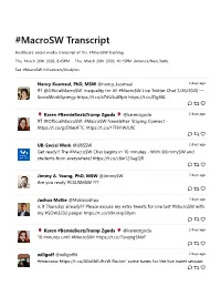 Macrosw Transcript