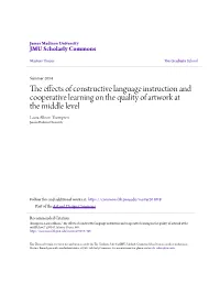 The Effects of Constructive Language Instruction and Cooperative Learning