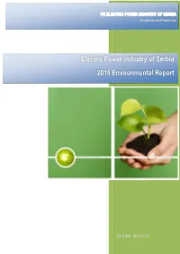 The PE EPS Environmental Report for 2015