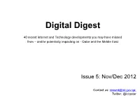 Digital Digest
