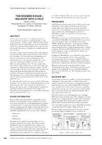 The Modern Rogue – Malware with a Face O’Dea