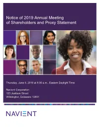 2019 Proxy Statement 1
