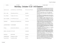 Download Deep Dive Schedule