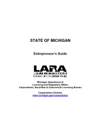 Entrepreneur's Guide