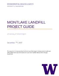 Montlake Landfill Project Guide