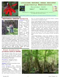 Q U a R T E R L Y N E W S L E T T E R December 2009 Volume 7 Number 2 of 4