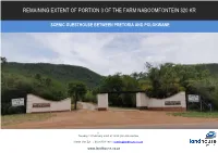 Remaining Extent of Portion 3 of the Farm Naboomfontein 320 Kr