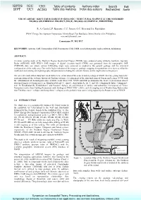 Use of Airsar / Jers-1 Sar Datasets in Geologic / Structural Mapping at the Northern Negros Geothermal Project (Nngp), Negros Occidental, Philippines