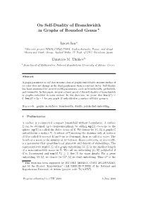 On Self-Duality of Branchwidth in Graphs of Bounded Genus ⋆