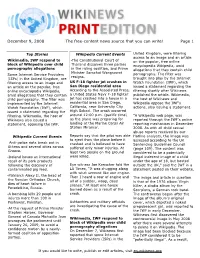 December 9, 2008 the Free-Content News Source That You Can Write! Page 1