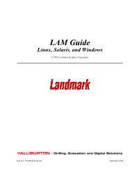 LAM Guide Linux, Solaris, and Windows