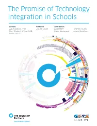 The Promise of Technology Integration in Schools