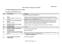 A: Traffic Management Schemes in Hart