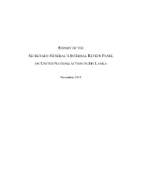 Report of the Secretary-General's