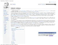 Caldwell Catalogue - Wikipedia, the Free Encyclopedia
