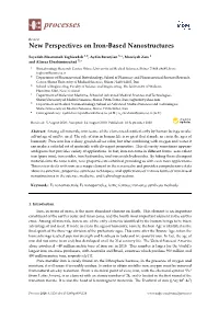 New Perspectives on Iron-Based Nanostructures