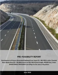 Pre–Feasibility Report