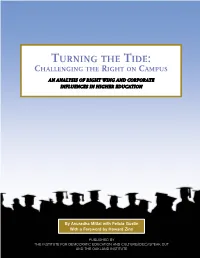 Turning the Tide: Challenging the Right on Campus