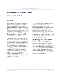 Cointegration and Antitrust: a Primer
