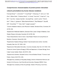Comprehensive Characterization of Protein-Protein Interaction Network