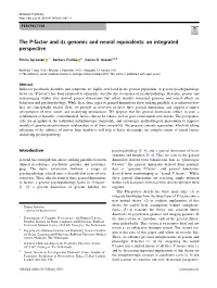 The P-Factor and Its Genomic and Neural Equivalents: an Integrated Perspective