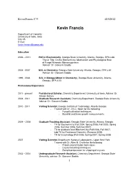 Kevin Francis C.V