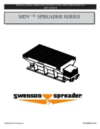 Mdv Tm Spreader Series