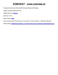 Nautiloid Cephalopods – a Review of Their Use and Potential in Biostratigraphy