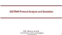 Sigtran Presentation